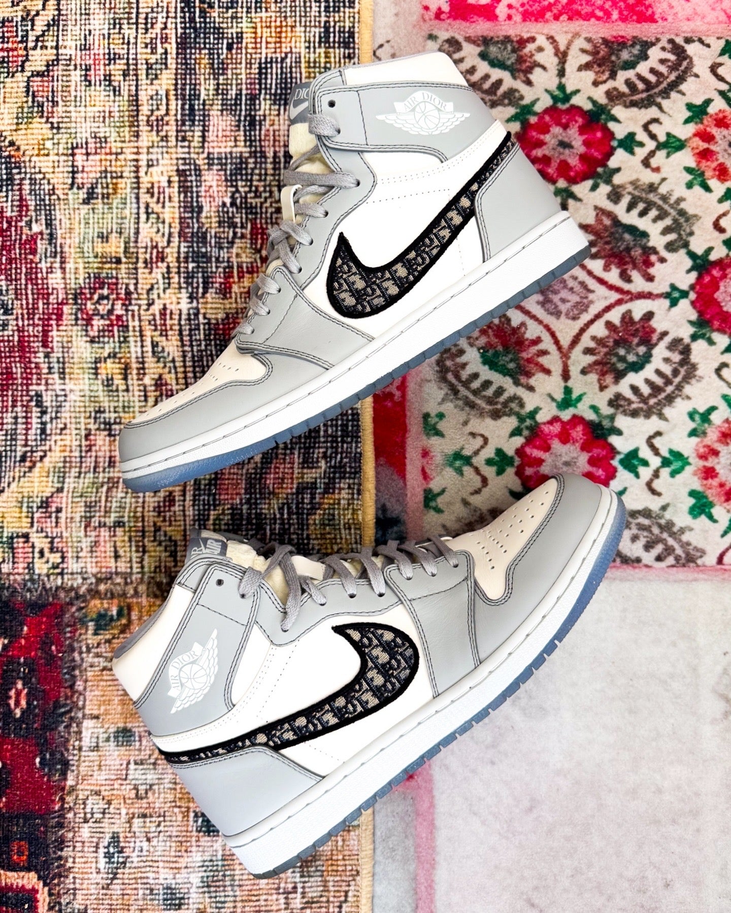 dior x air jordan 1 red