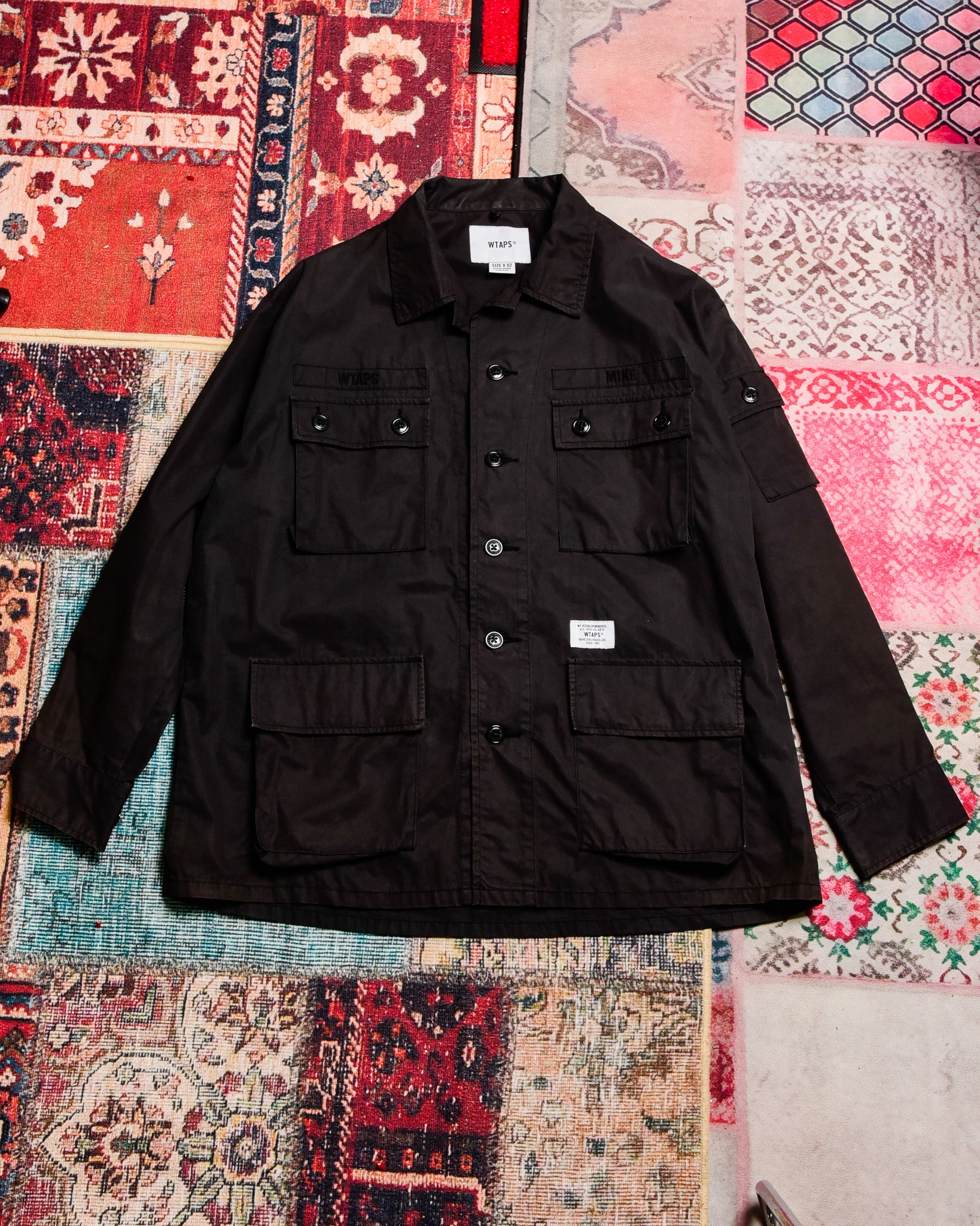 Wtaps Jungle Shirt Black – The Red Carpet