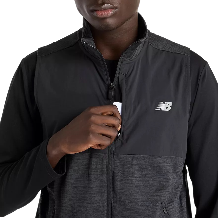 New Balance Heat Grid Vest MV51200BK