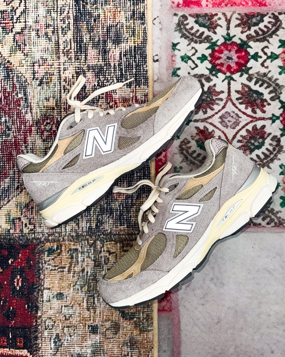 スニーカー New Balance 990v3 MiUSA Marblehead Incense by Teddy Santis New Balance 990v3 MiUSA Teddy Santis Marblehead Incense