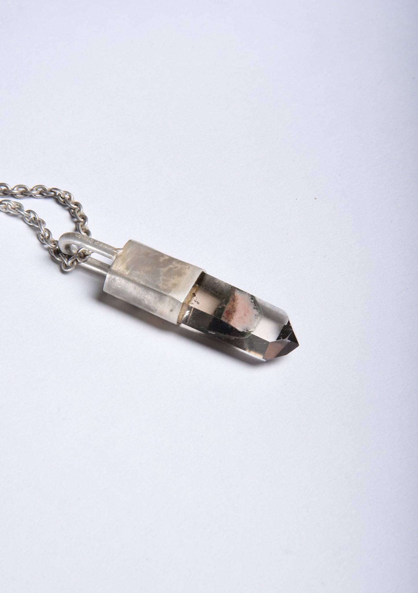 Parts of Four Talisman Necklace SPECIMEN (Inclusion Quartz, DA+Q)