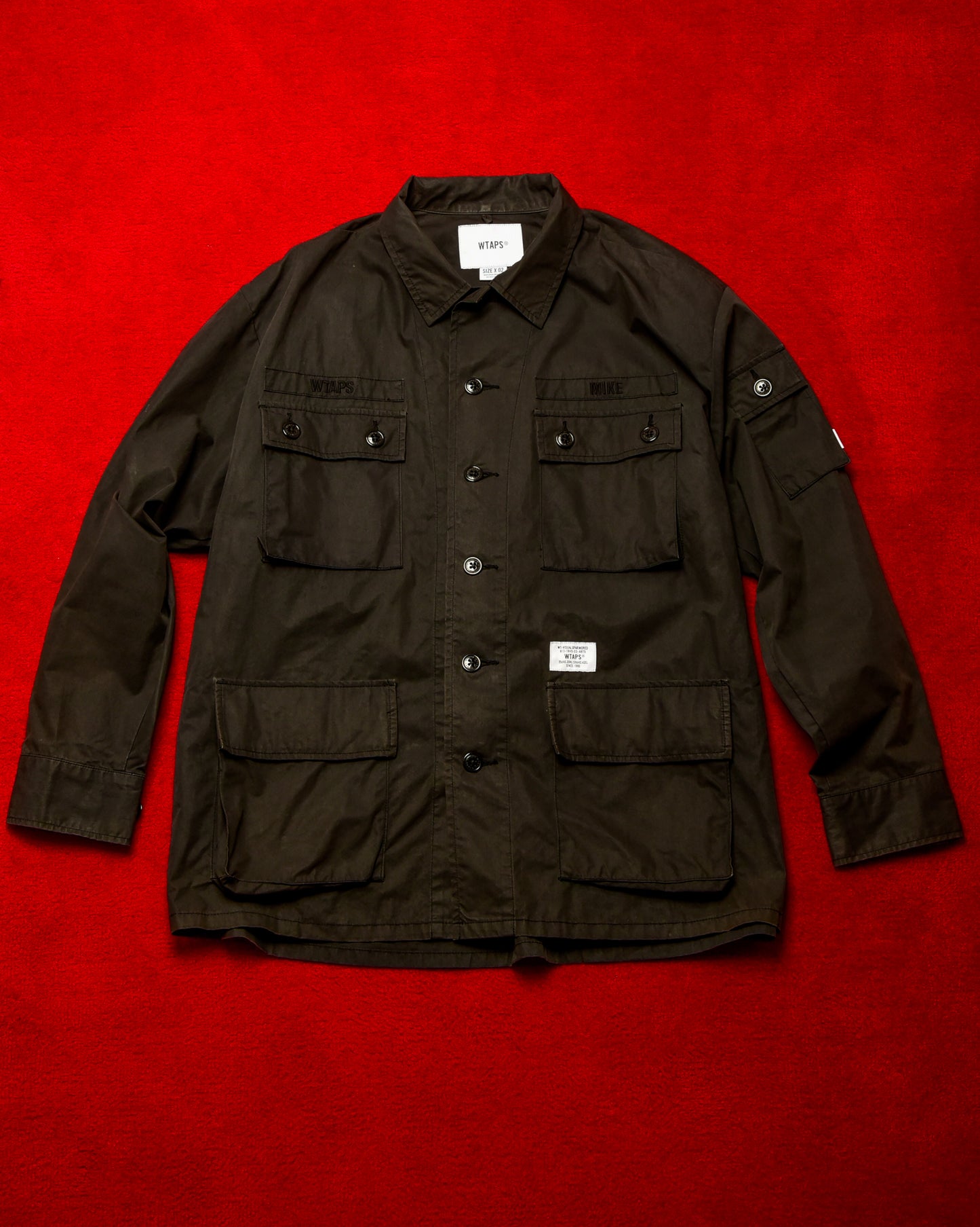 Wtaps Black Jungle Shirt