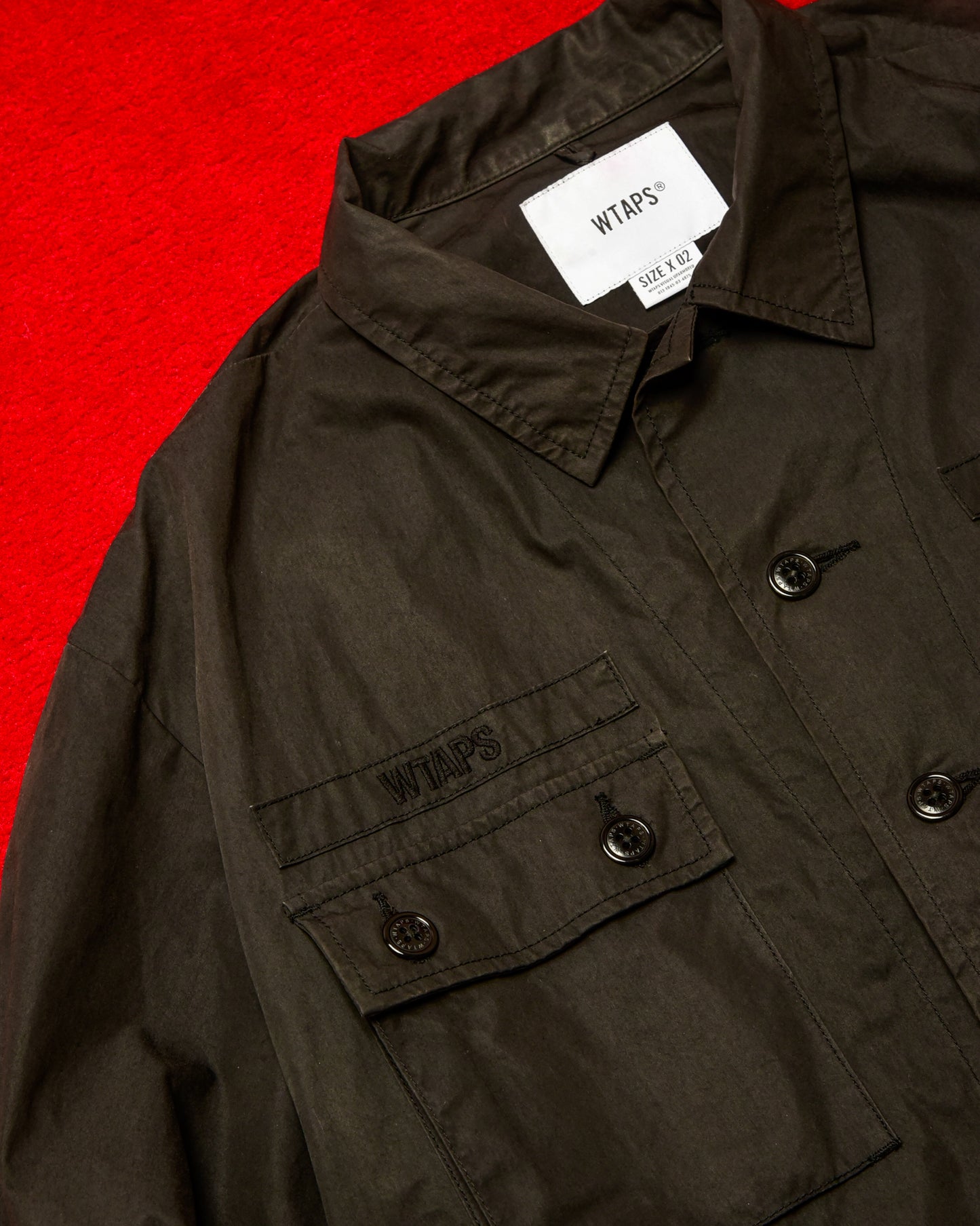 Wtaps Black Jungle Shirt