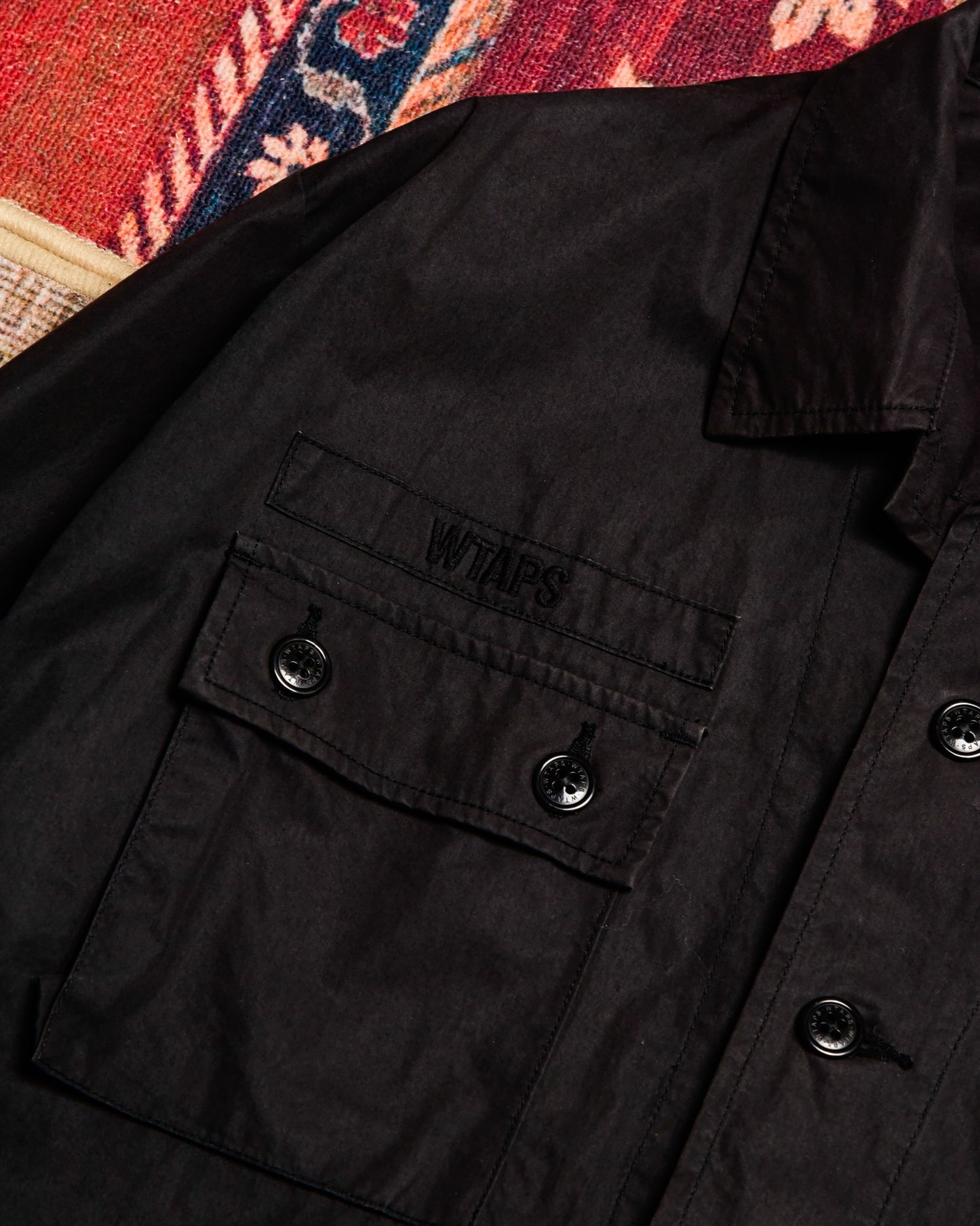 Wtaps Jungle Shirt Black
