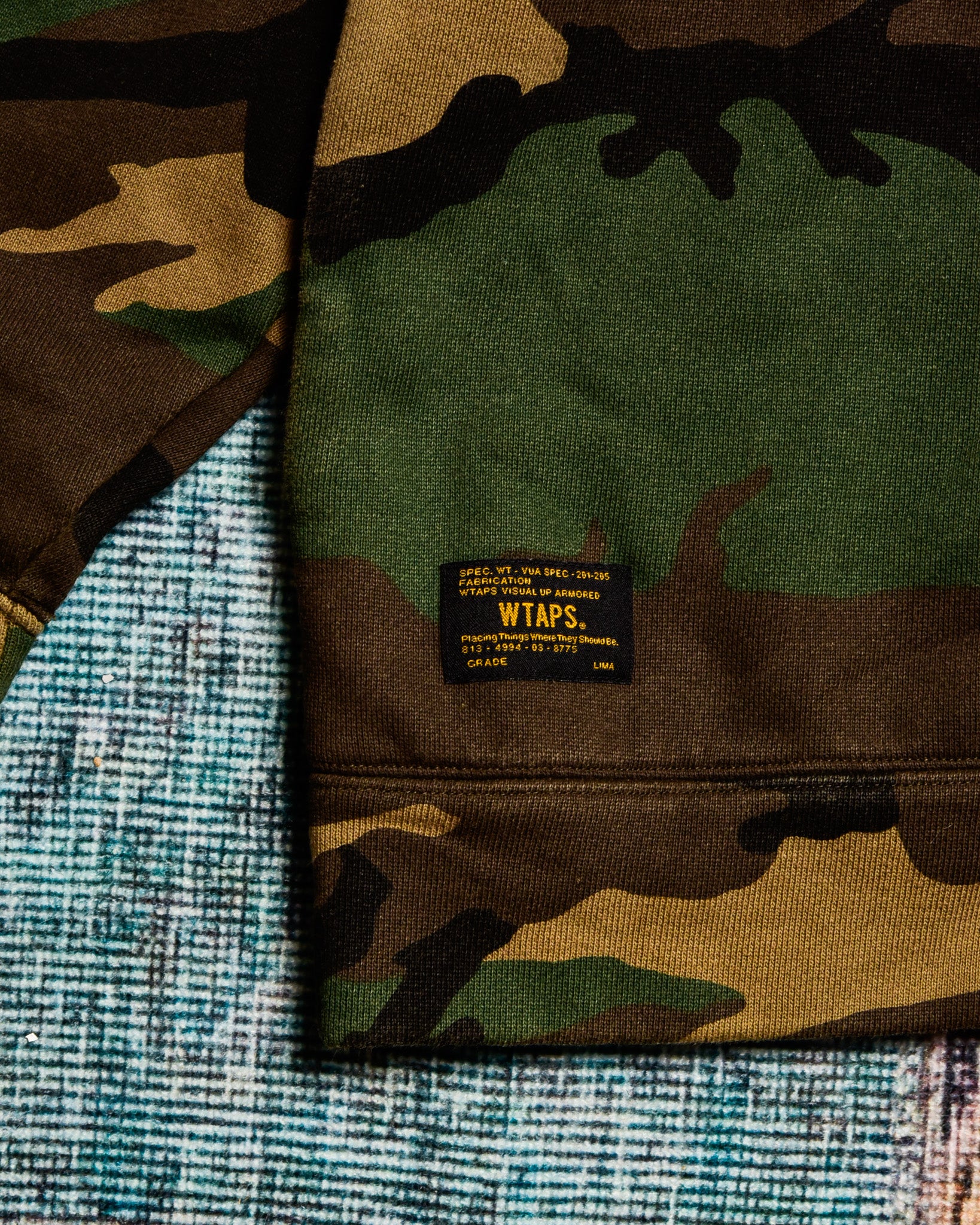 Wtaps Camo Hoodie – The Red Carpet