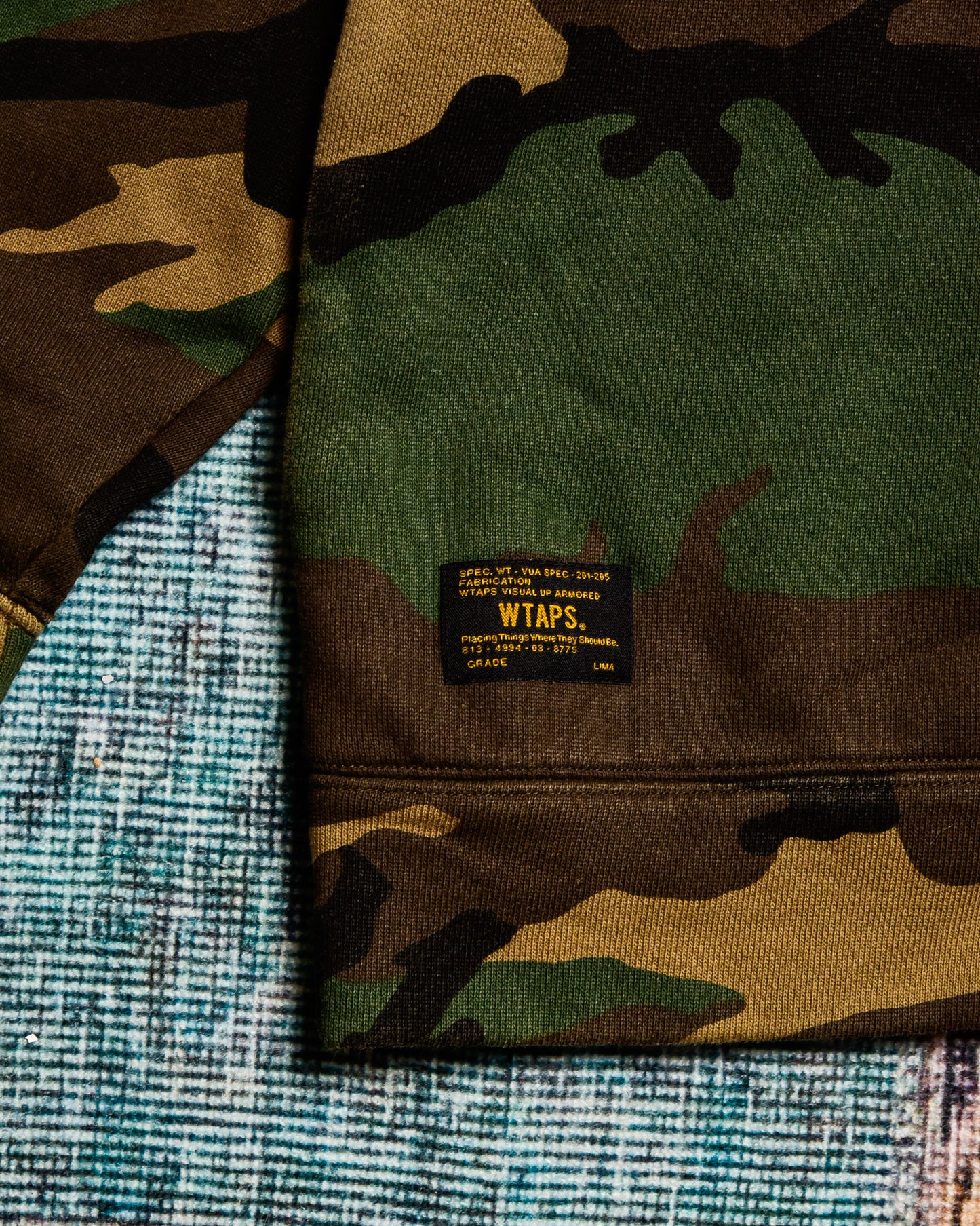 Wtaps Camo Hoodie