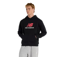New Balance Athletics French Terry Logo Hoodie MT51512BK