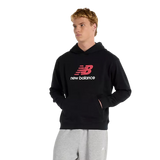 New Balance Athletics French Terry Logo Hoodie MT51512BK