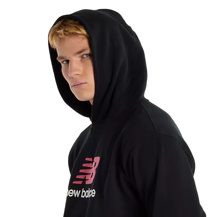 New Balance Athletics French Terry Logo Hoodie MT51512BK