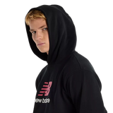 New Balance Athletics French Terry Logo Hoodie MT51512BK