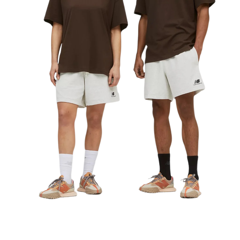 New Balance Uni-ssentials Short Sea Salt Heather US21500SAH