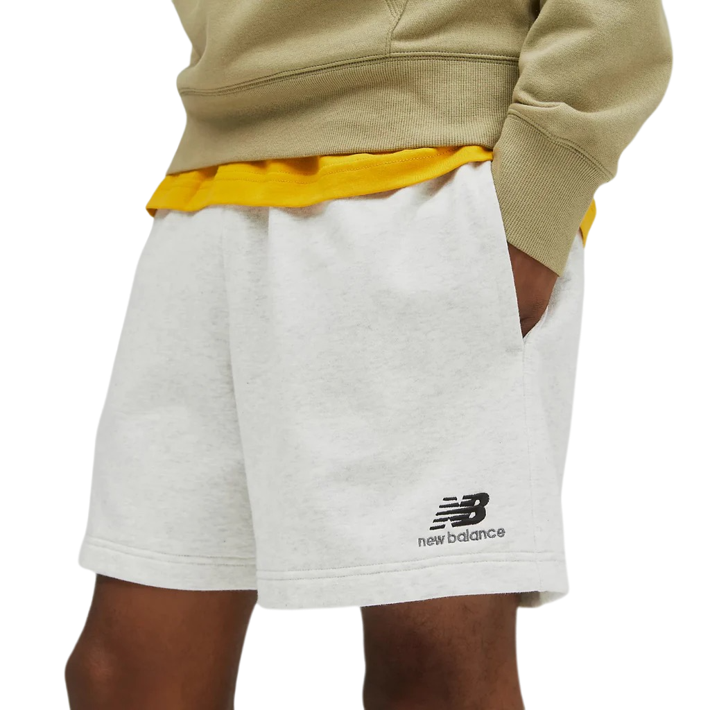 New Balance Uni-ssentials Short Sea Salt Heather US21500SAH