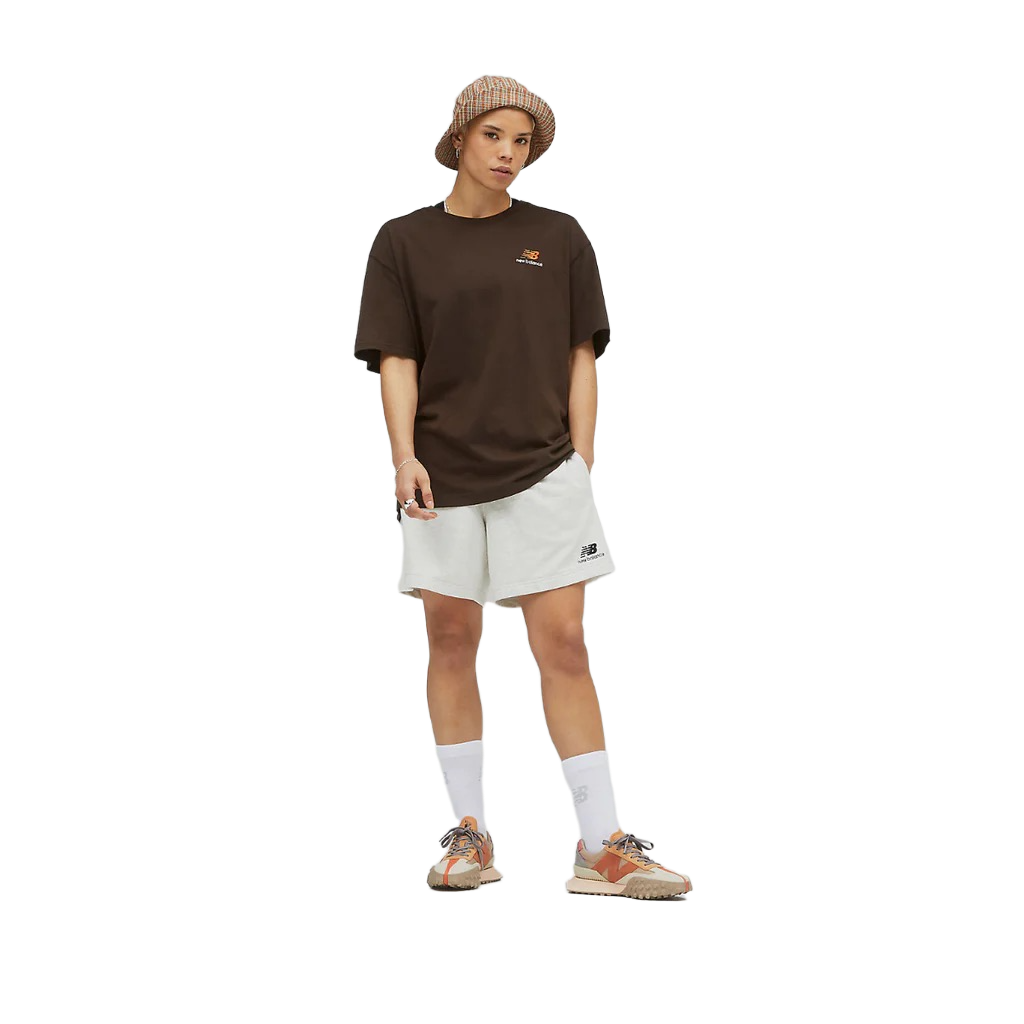 New Balance Uni-ssentials Short Sea Salt Heather US21500SAH