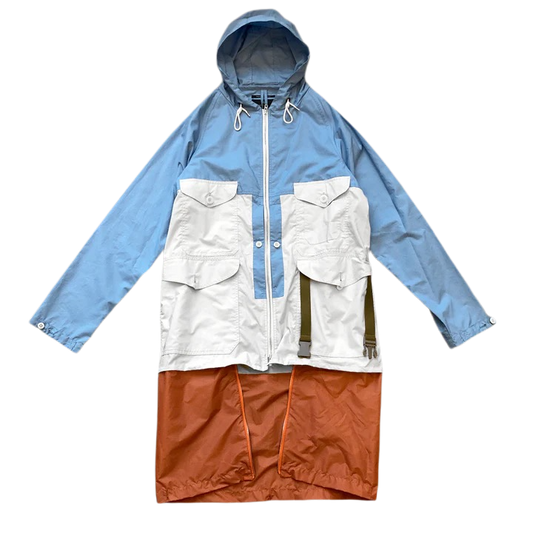 Nigel Cabourn Packaway Cameraman Jacket Blue White