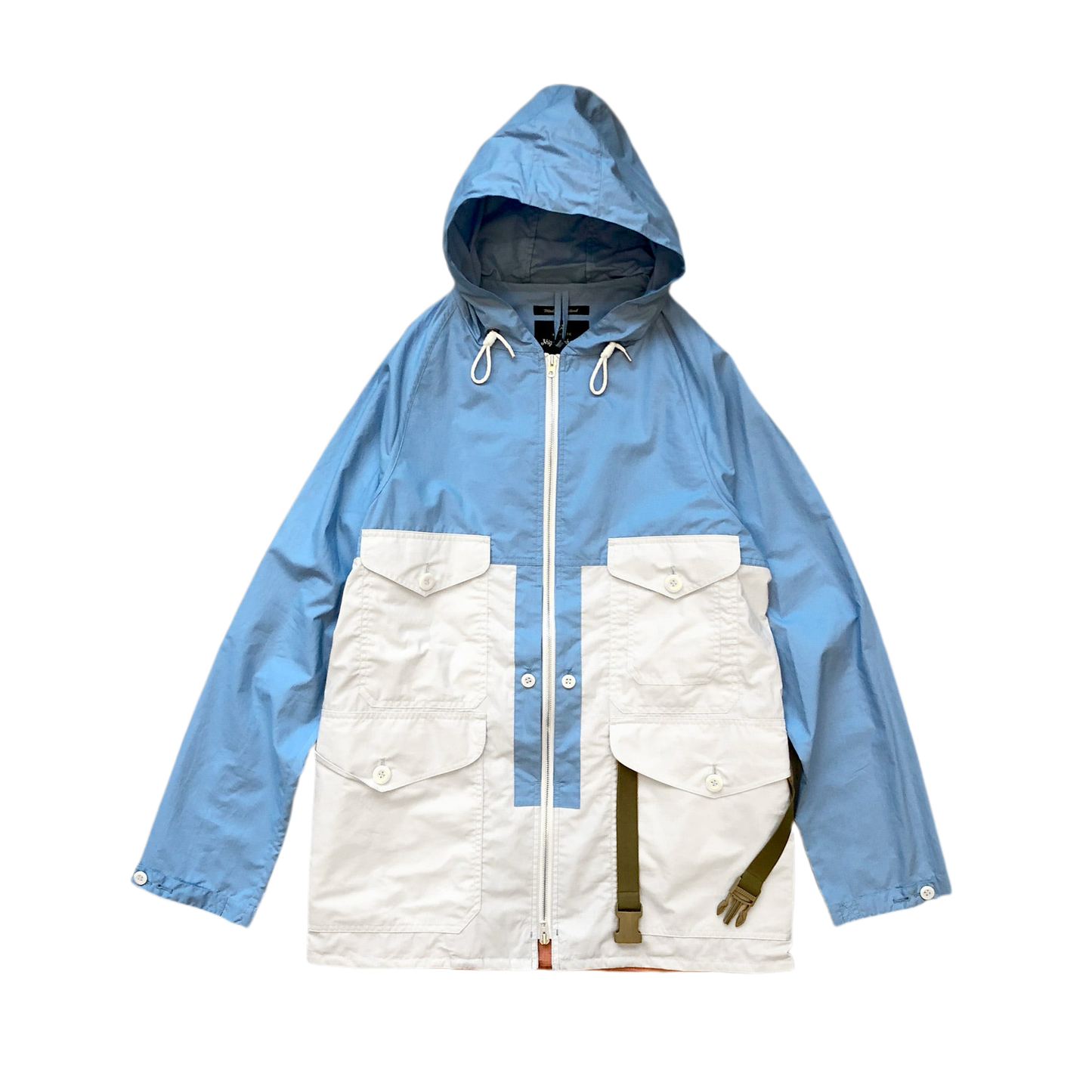 Nigel Cabourn Packaway Cameraman Jacket Blue White