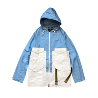 Nigel Cabourn Packaway Cameraman Jacket Blue White