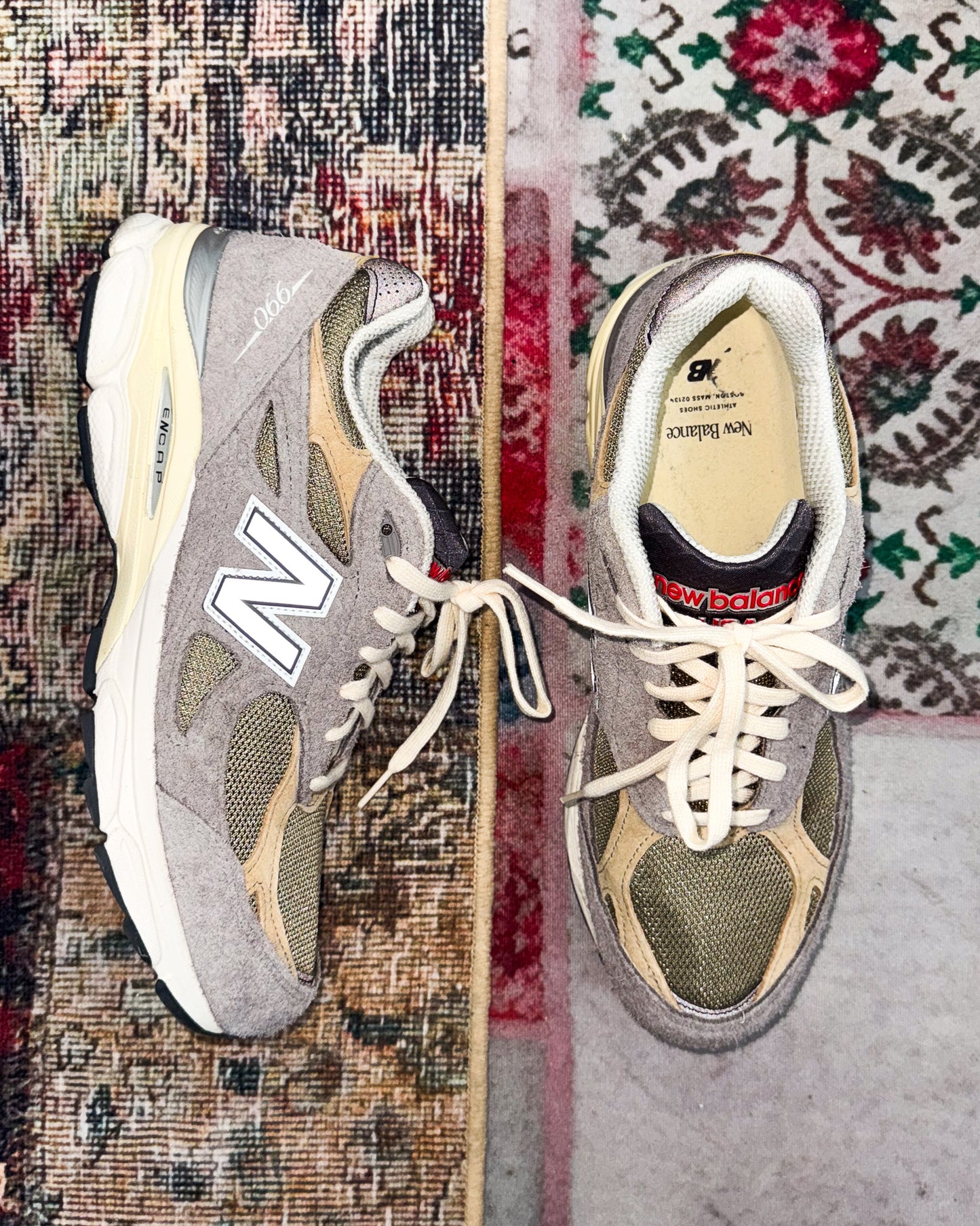 New Balance 990v3 MiUSA Teddy Santis Marblehead Incense