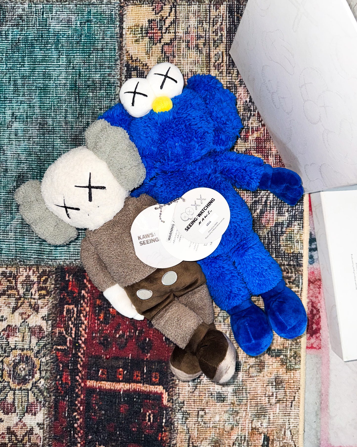 KAWS Seeing/Watching Plush 2018