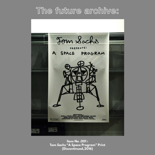 Item No.001 : Tom Sachs "A Space Program" Print (Discontinued, 2016)