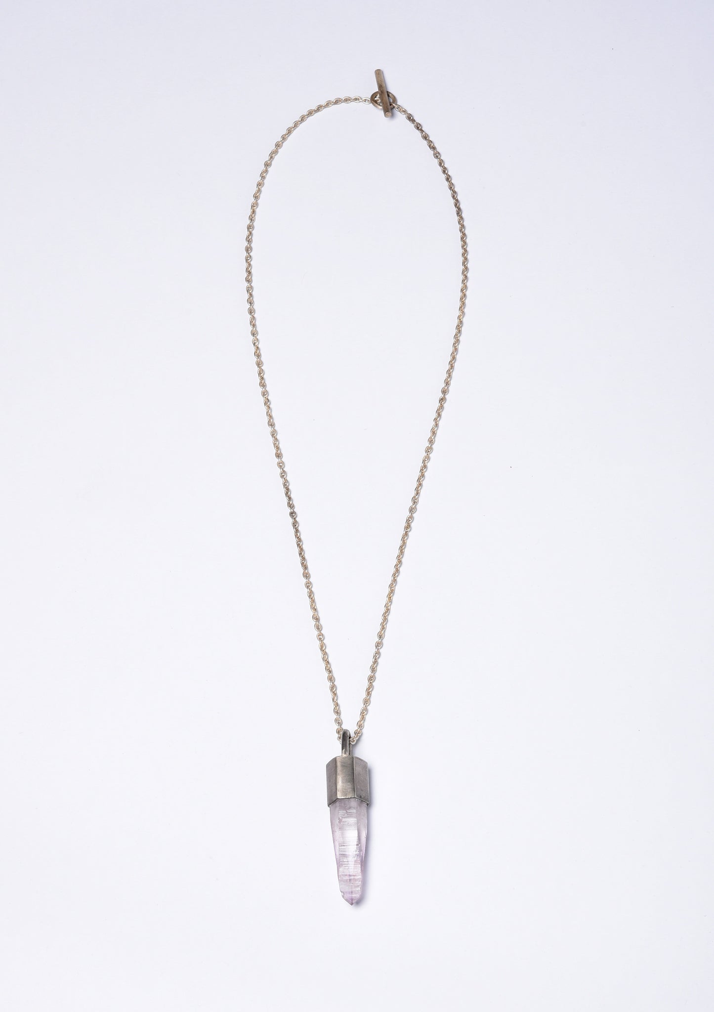 Parts of Four Talisman Necklace SPECIMEN (Pink Quartz, DA+Q)