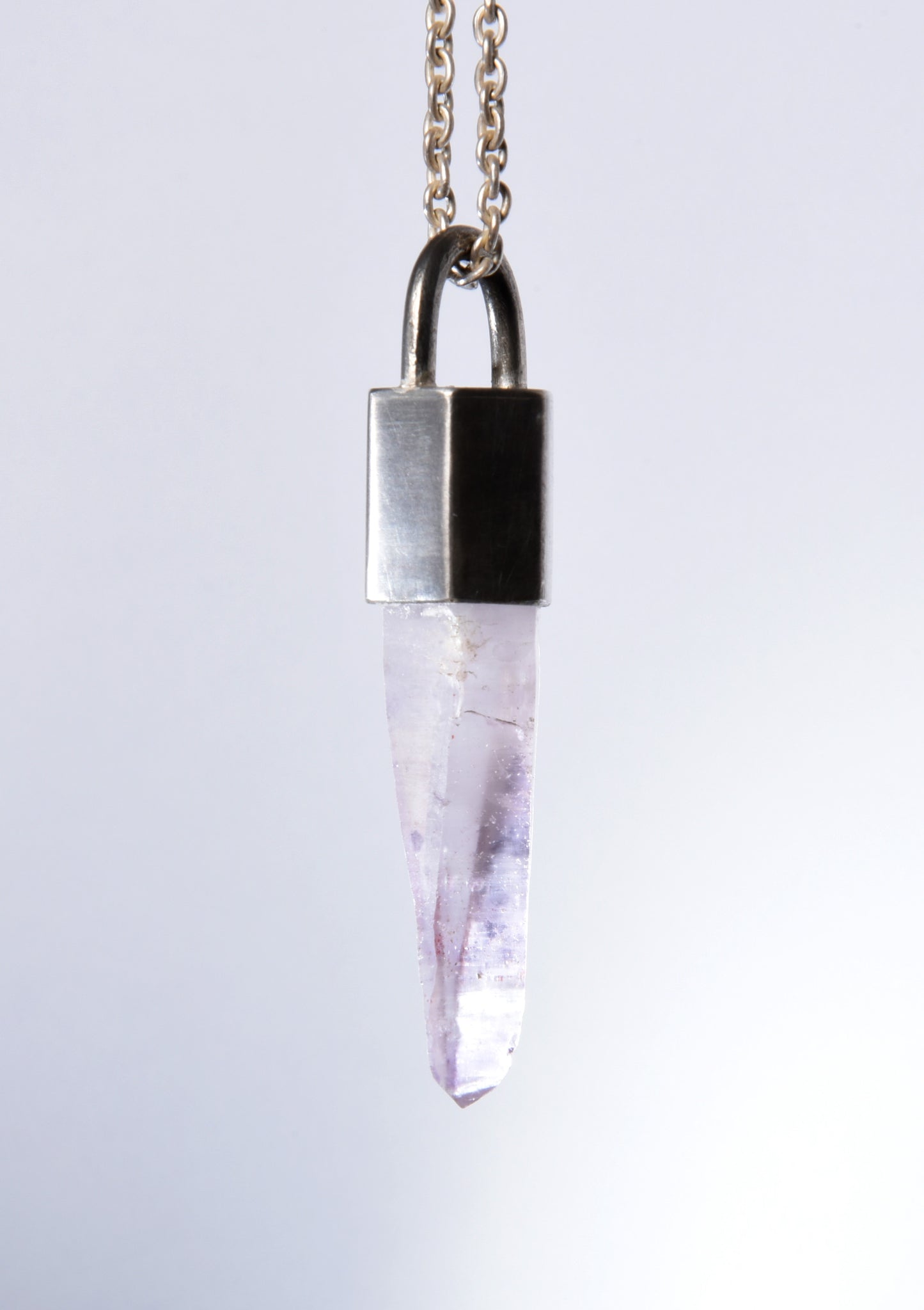 Parts of Four Talisman Necklace SPECIMEN (Pink Quartz, DA+Q)