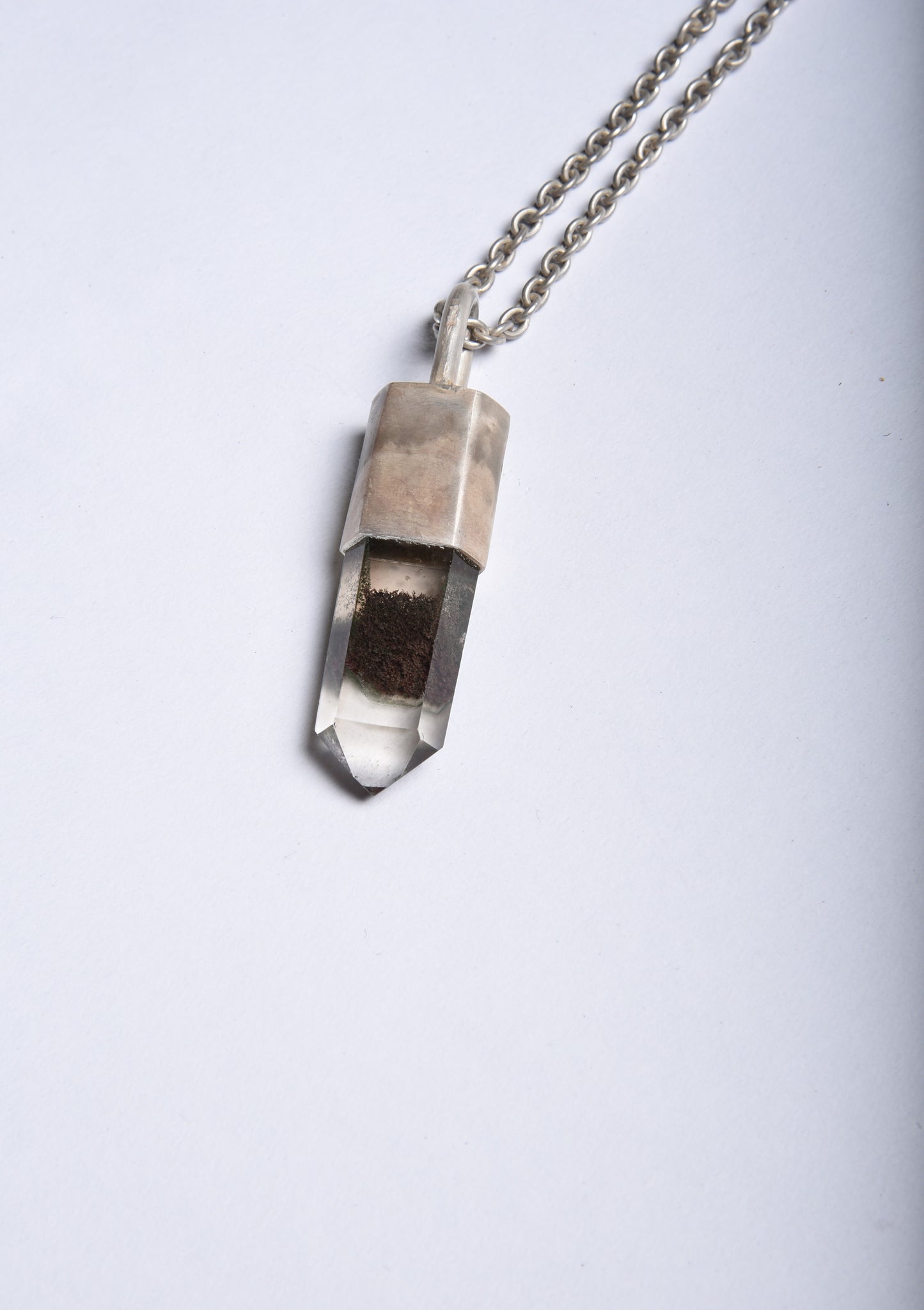 Parts of Four Talisman Necklace SPECIMEN (Inclusion Quartz, DA+Q)