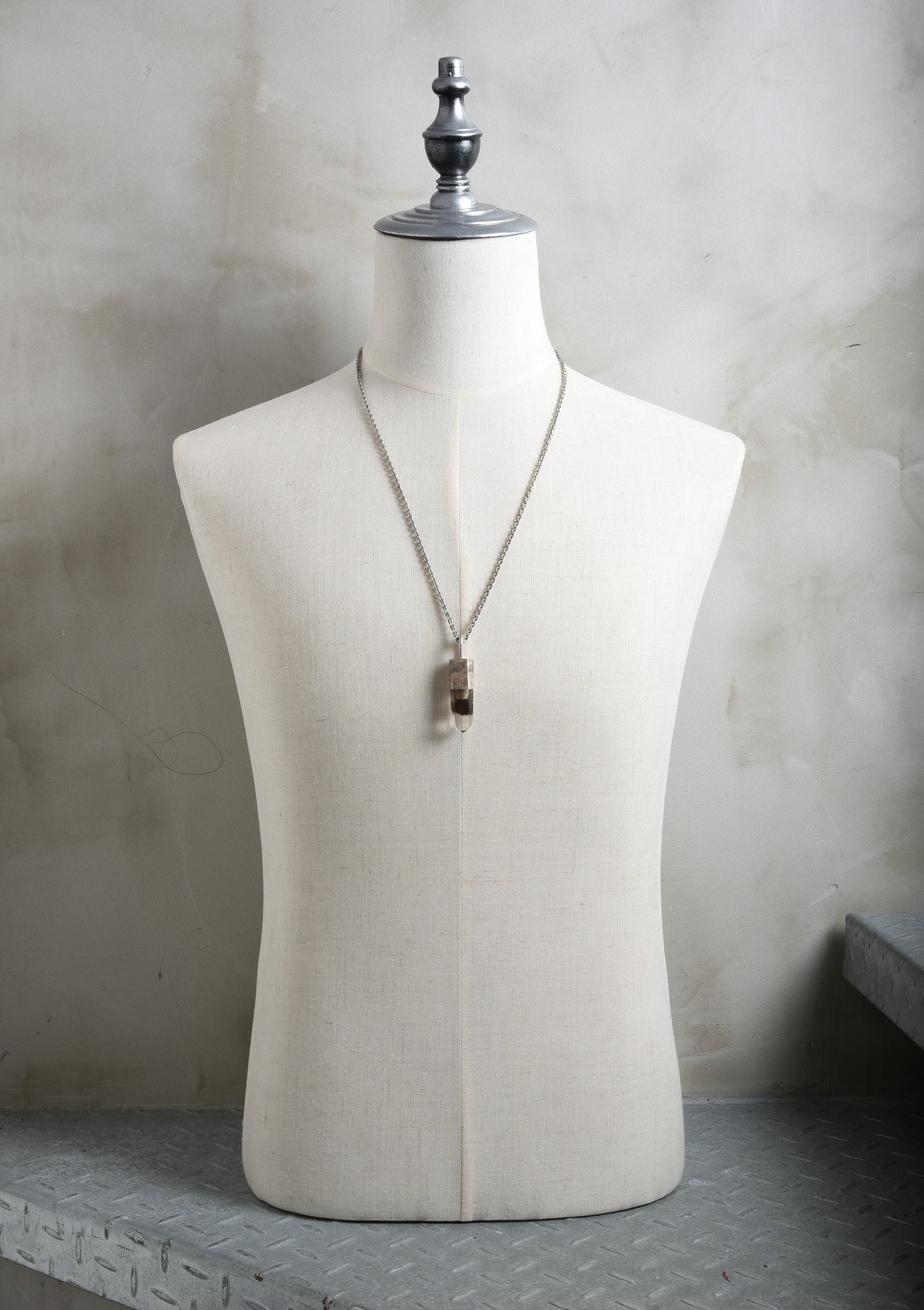 Parts of Four Talisman Necklace SPECIMEN (Inclusion Quartz, DA+Q)